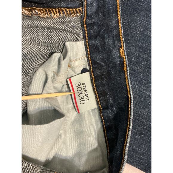 Tommy Hilfiger Classic Straight Denim Jeans Mens 30x30 - Picture 6 of 9